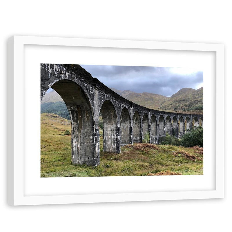 Glezna baltā rāmī - Glenfinnan Viaduct 