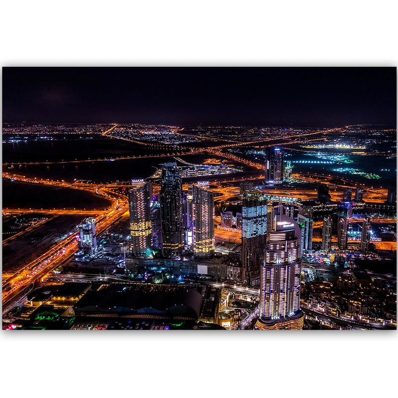 Dekoratīvais panelis - Dubai At Night 