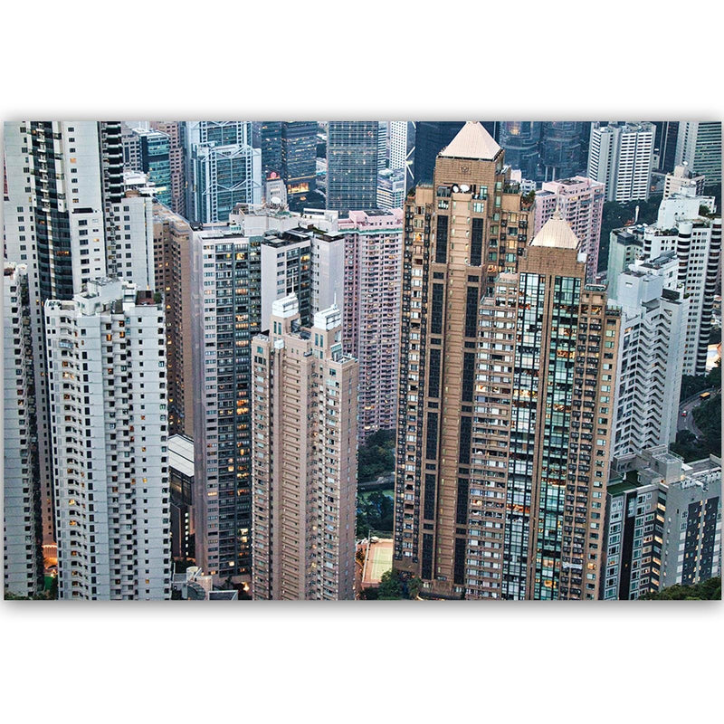 Dekoratīvais panelis - Skyscrapers In Hong Kong 