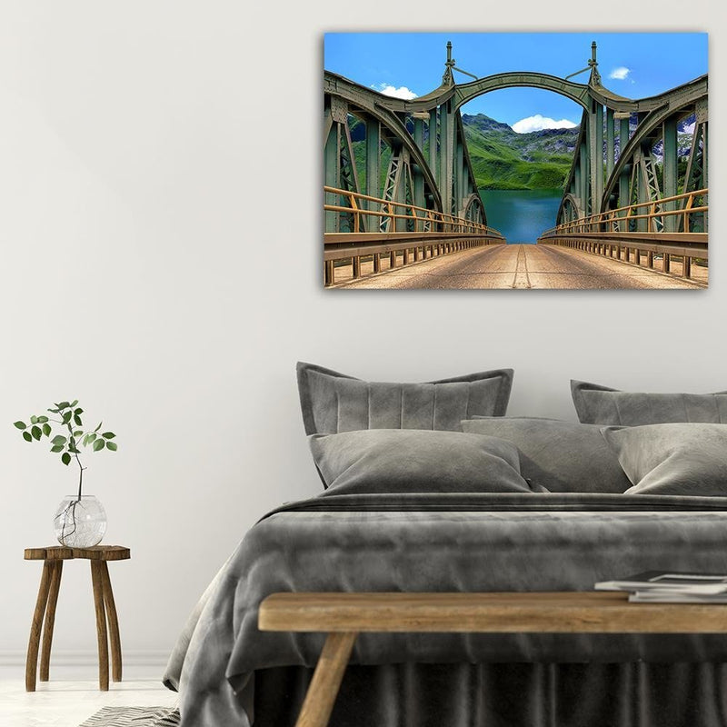 Dekoratīvais panelis - The Road Over The Bridge 