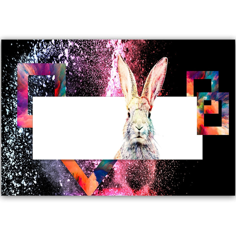 Dekoratīvais panelis - Colored Rabbit 