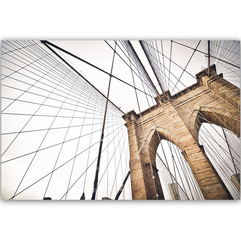 Dekoratīvais panelis - The Design Of The Brooklyn Bridge 