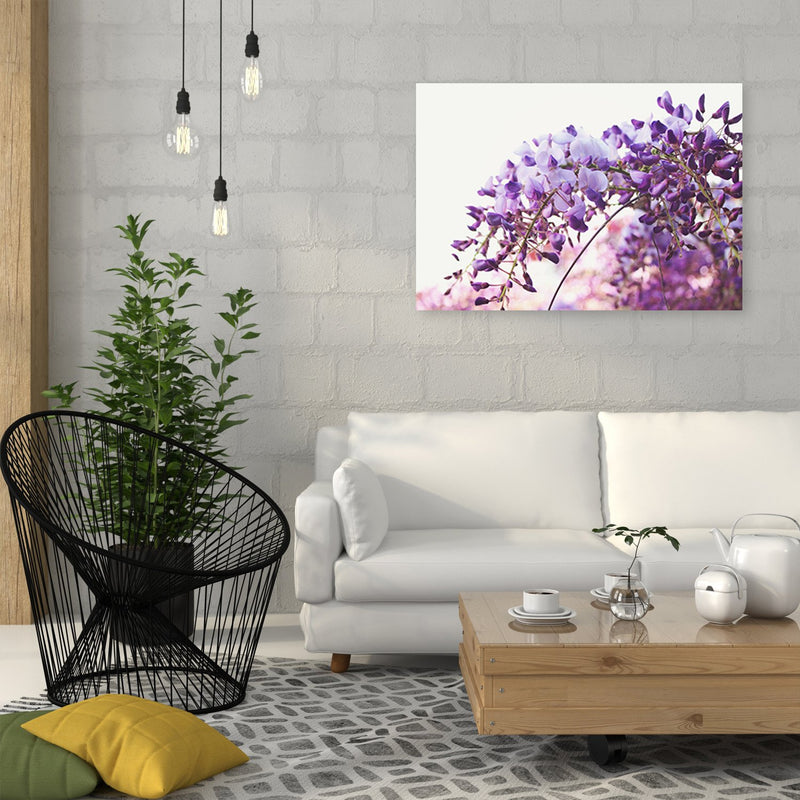 Dekoratīvais panelis - Lilac Wisteria Flowers 