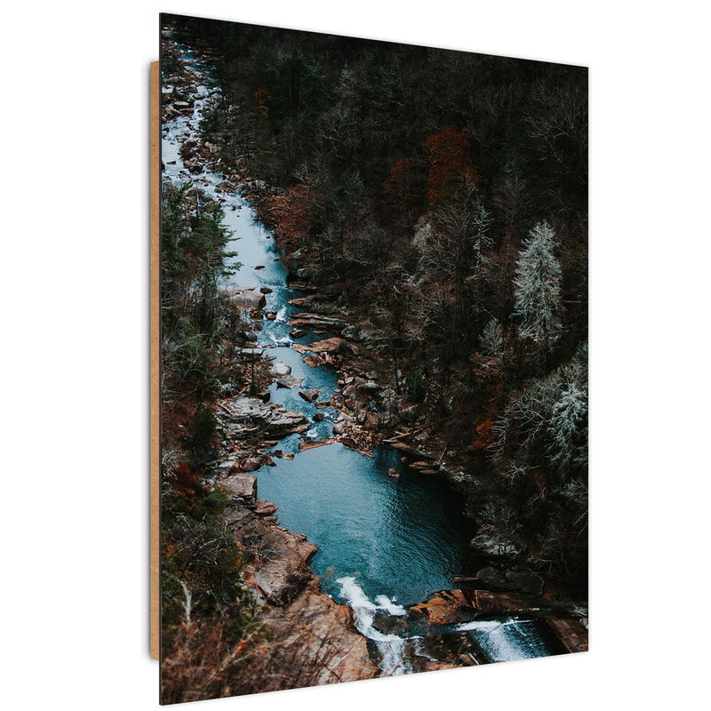 Dekoratīvais panelis - River In The Forest 