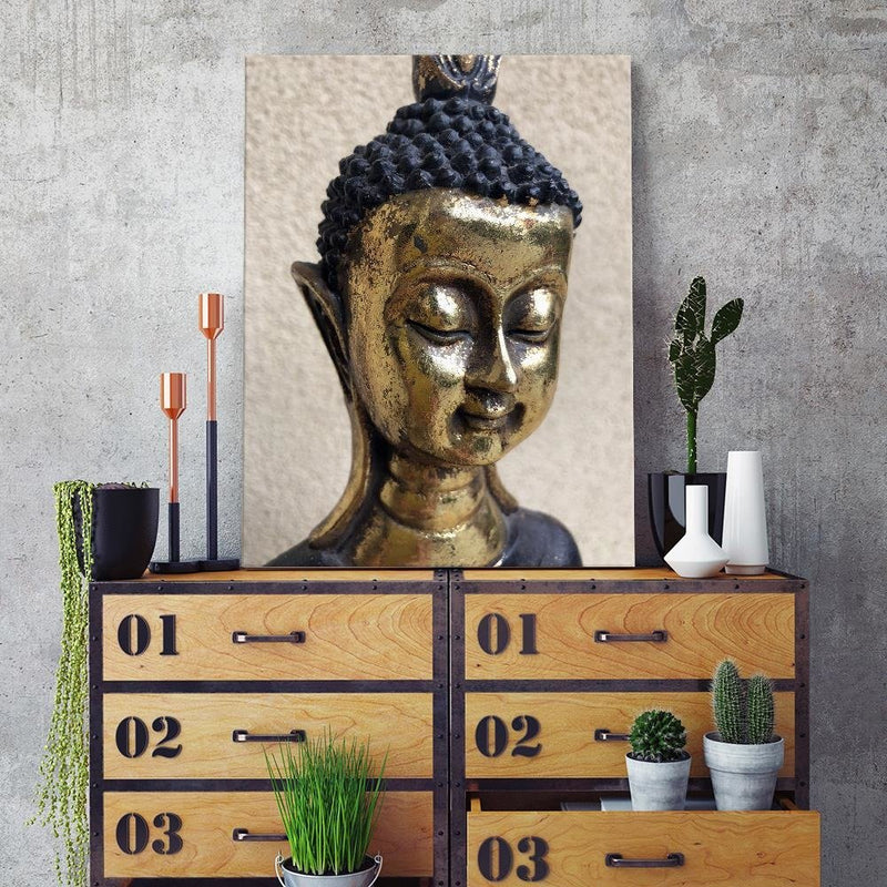 Dekoratīvais panelis - The Face Of The Golden Buddha 