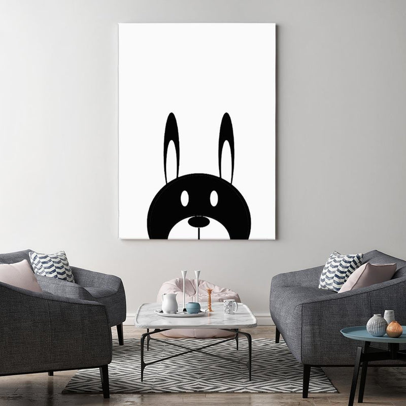 Dekoratīvais panelis - Contrast Hare 