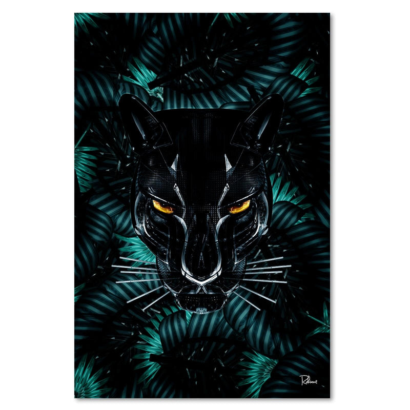 Dekoratīvais panelis - Panther Modern Black 