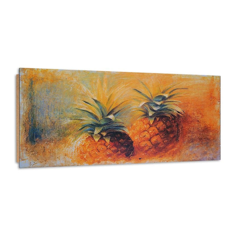 Dekoratīvais panelis - Two painted pineapples  
