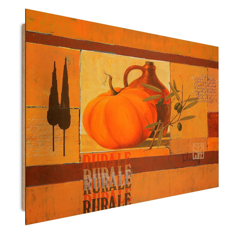 Dekoratīvais panelis - Pumpkin and oil  