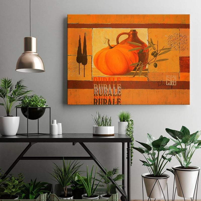 Dekoratīvais panelis - Pumpkin and oil  