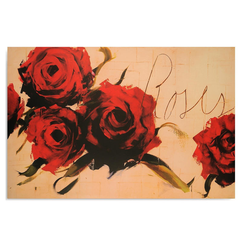 Dekoratīvais panelis - Painted roses  