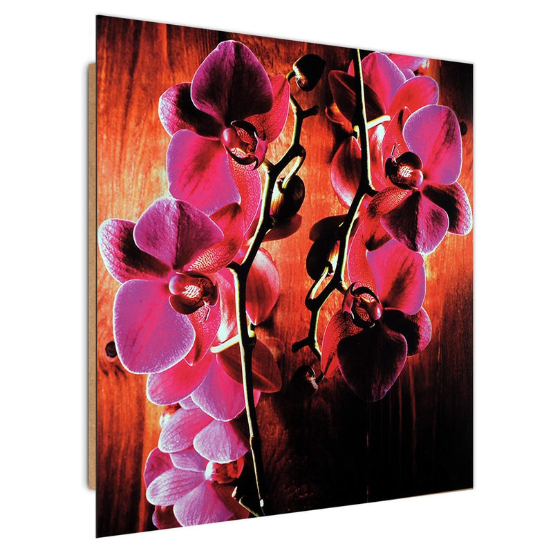 Dekoratīvais panelis - Pink orchids  