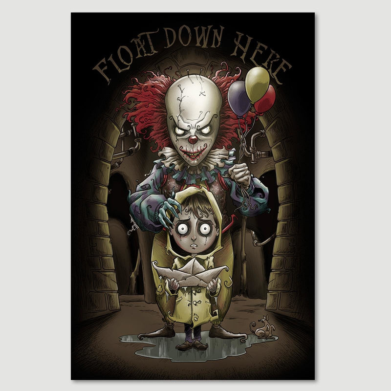 Dekoratīvais panelis - Spooky Clown 