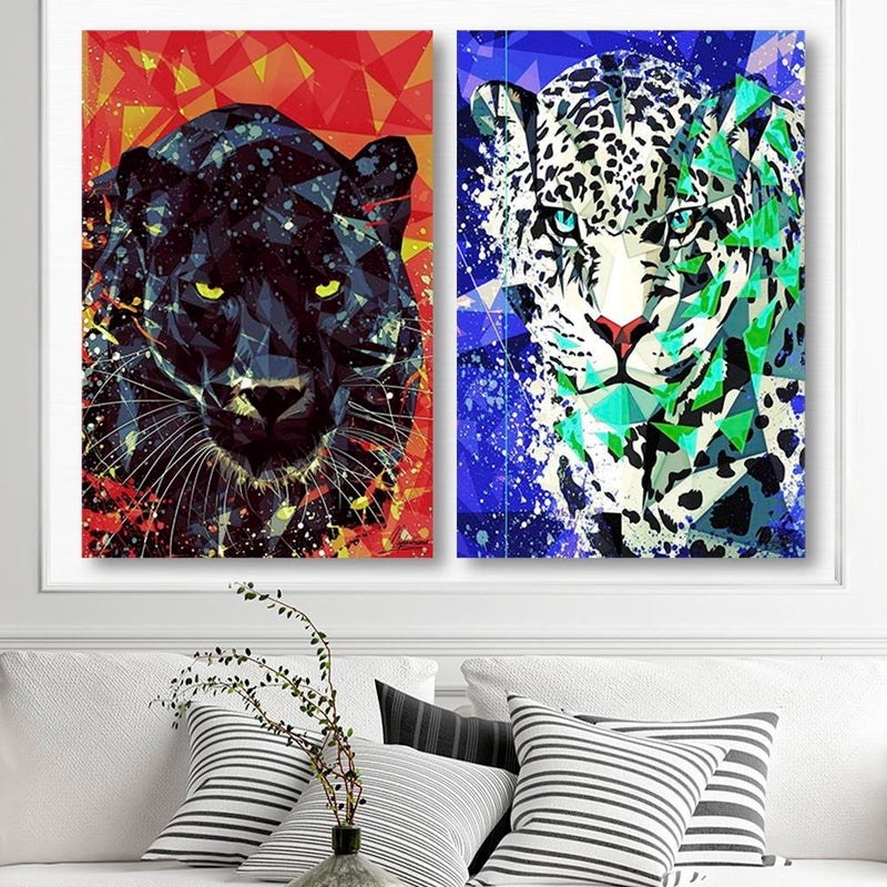 Dekoratīvais panelis - Painted Jaguar 