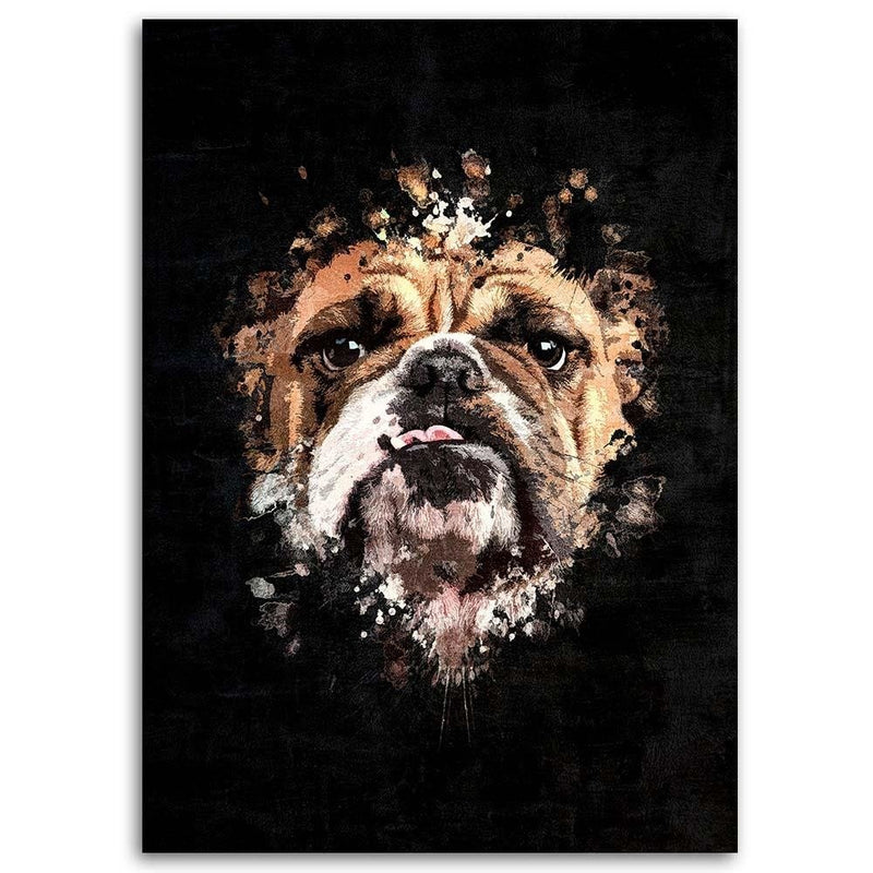 Dekoratīvais panelis - English Bulldog 