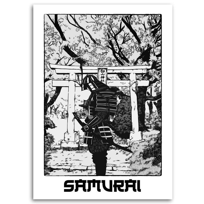 Dekoratīvais panelis - White Samurai 
