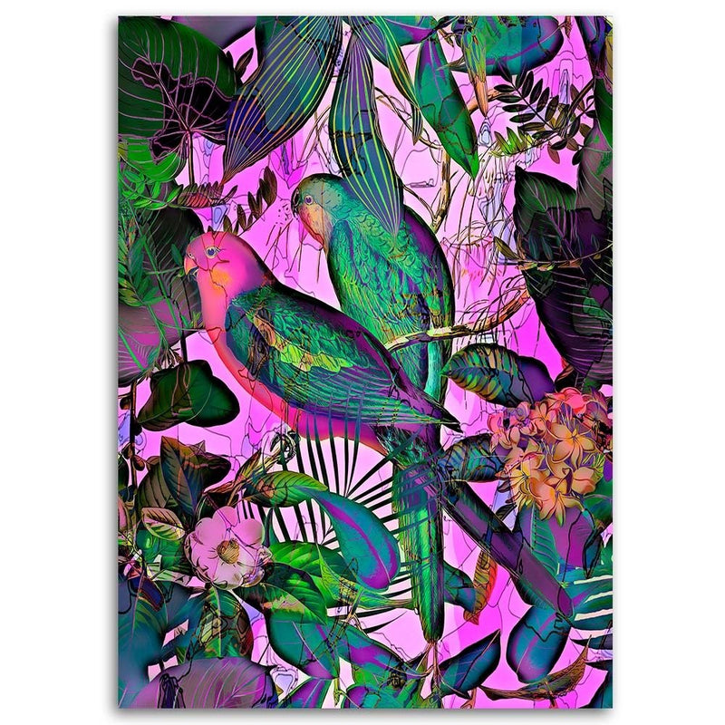 Dekoratīvais panelis - Paradise Parrots 