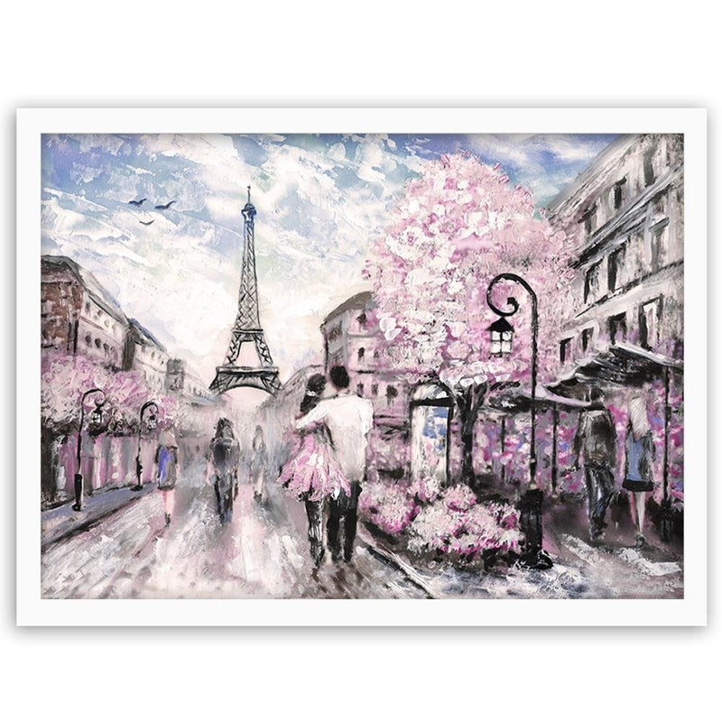 Glezna baltā rāmī - Lovers In The Paris 