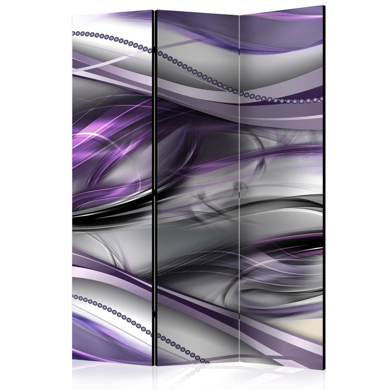 Aizslietnis 3-daļīgs - Tūneļi (violets) (135x172cm)