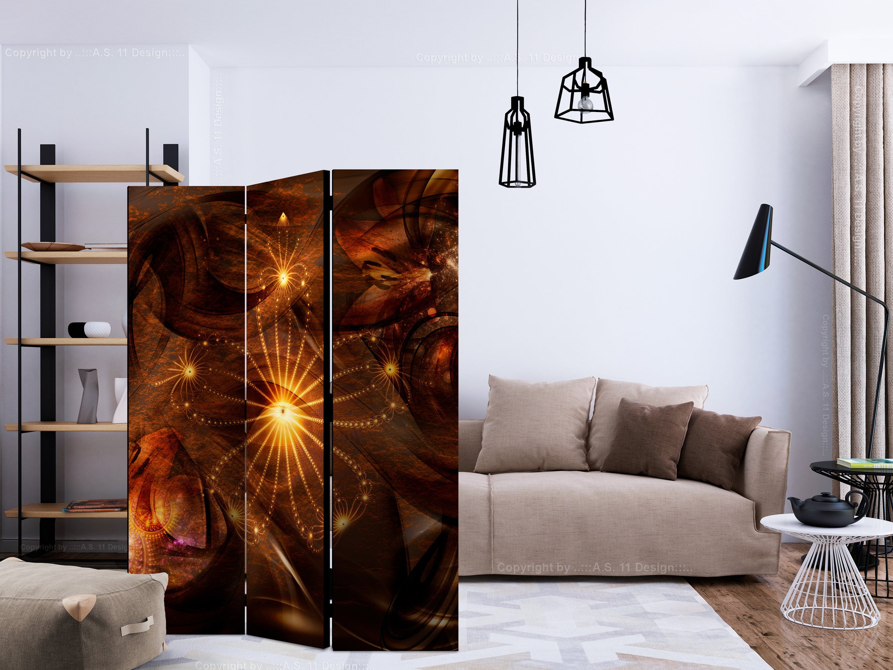 Aizslietnis 3-daļīgs - Dārgumu ala (135x172cm) 135x172 cm Home Trends