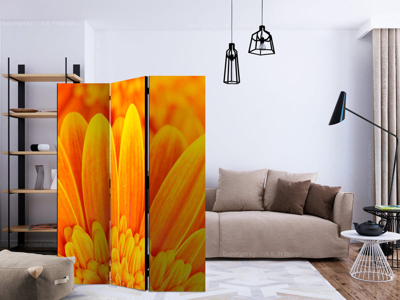 Aizslietnis 3-daļīgs - Dzeltenas gerberas (135x172cm) 135x172 cm Home Trends