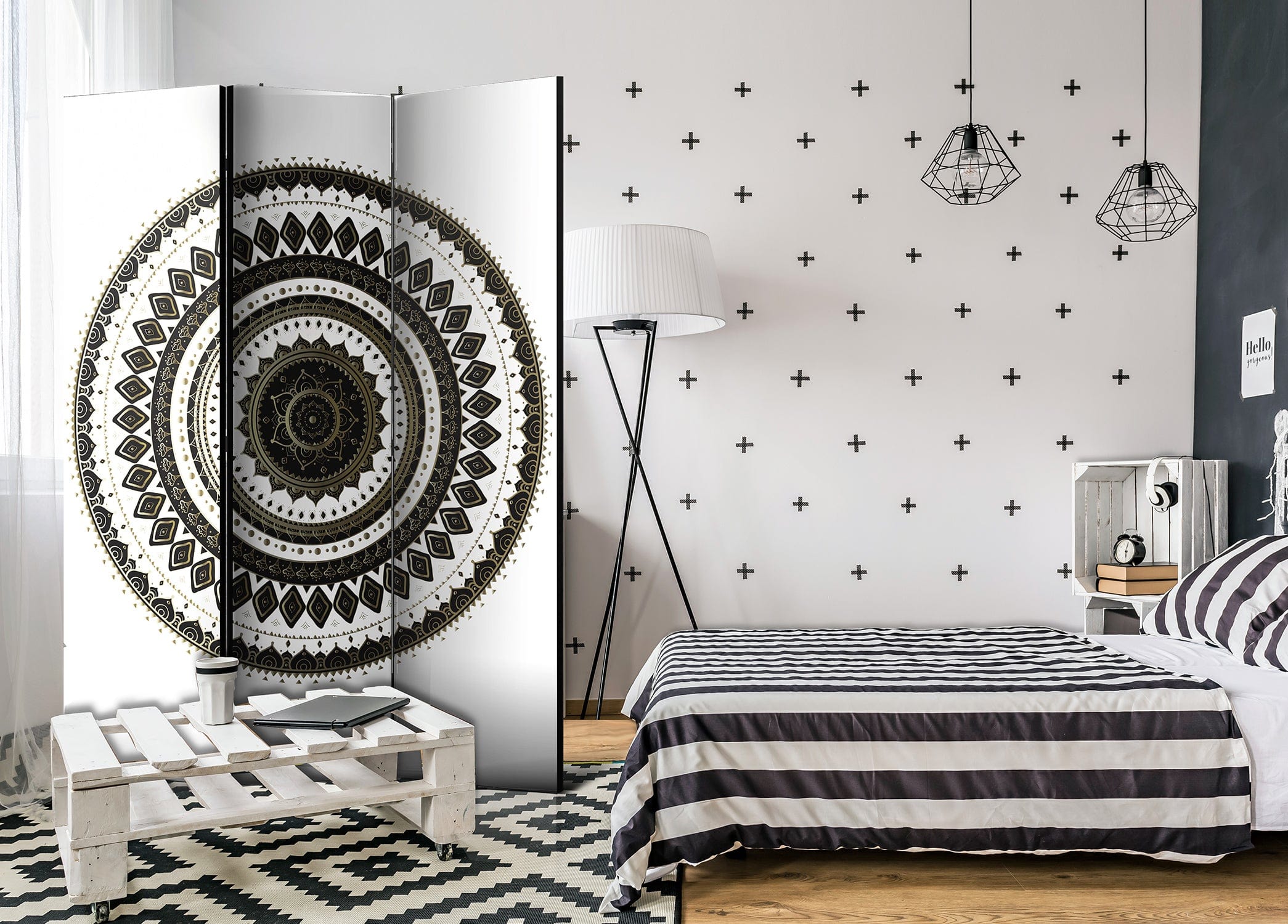 Aizslietnis 3-daļīgs - Elegants austrumu motīvs (135x172cm) 135x172 cm Home Trends