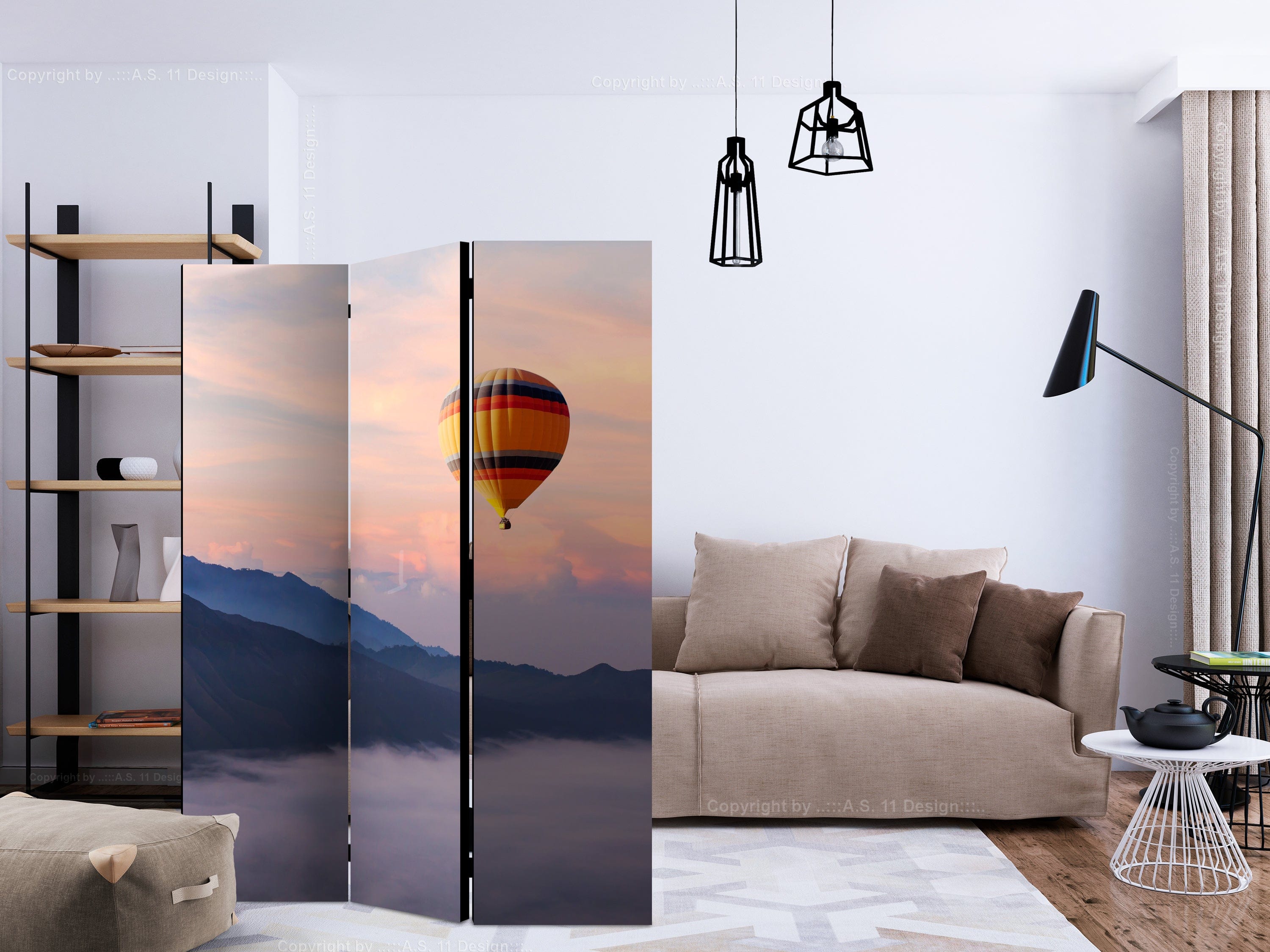 Aizslietnis 3-daļīgs - Ir vērts sapņot (135x172cm) 135x172 cm Home Trends