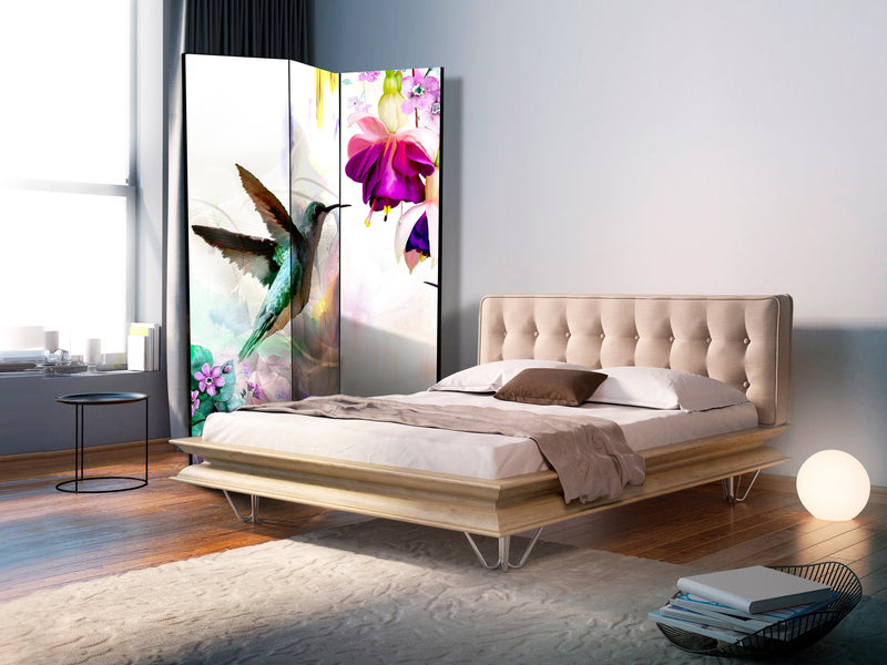 Aizslietnis 3-daļīgs - Kolibri un ziedi (135x172cm) 135x172 cm Home Trends