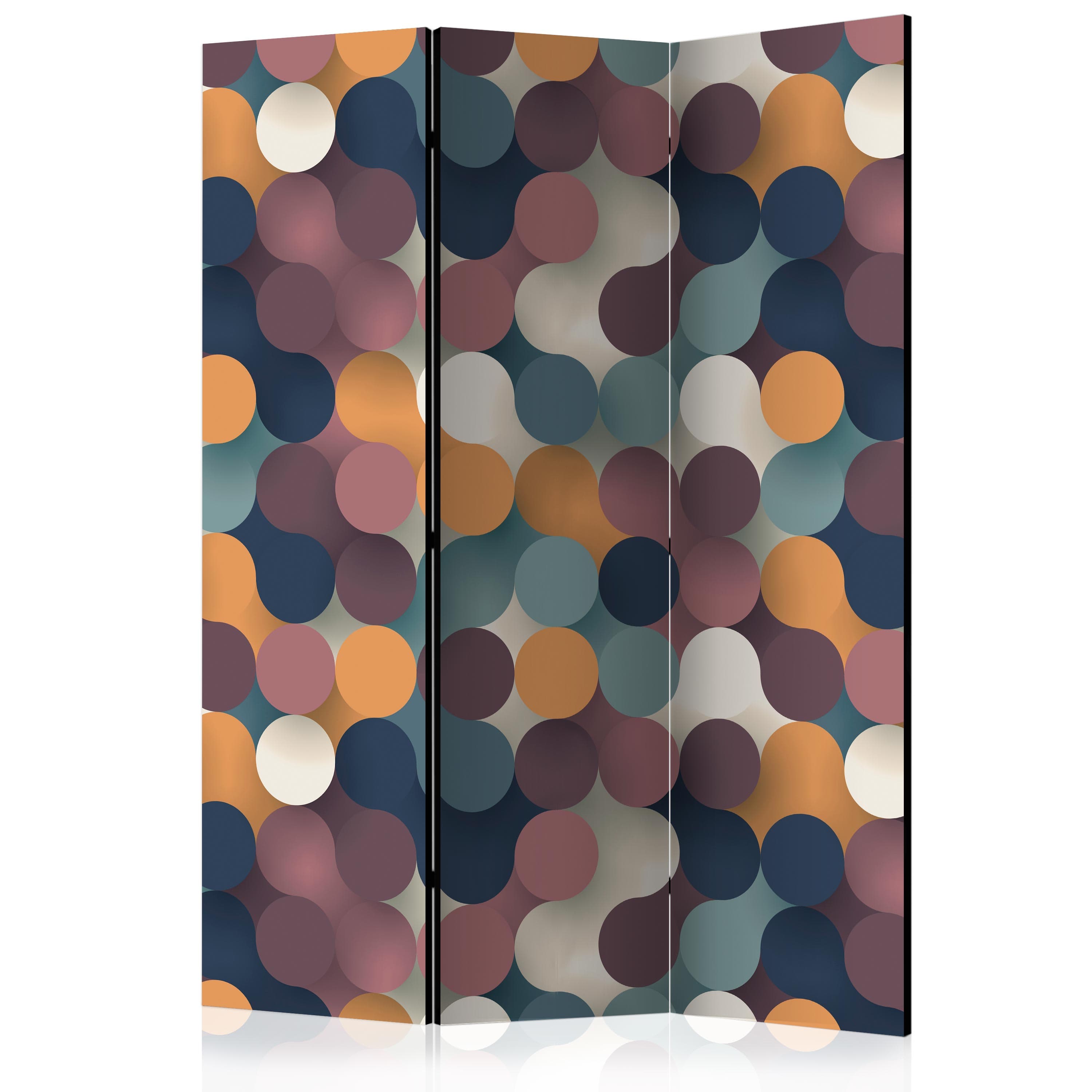 Aizslietnis 3-daļīgs - Krāsainas daļiņas (135x172cm) 135x172 cm Home Trends
