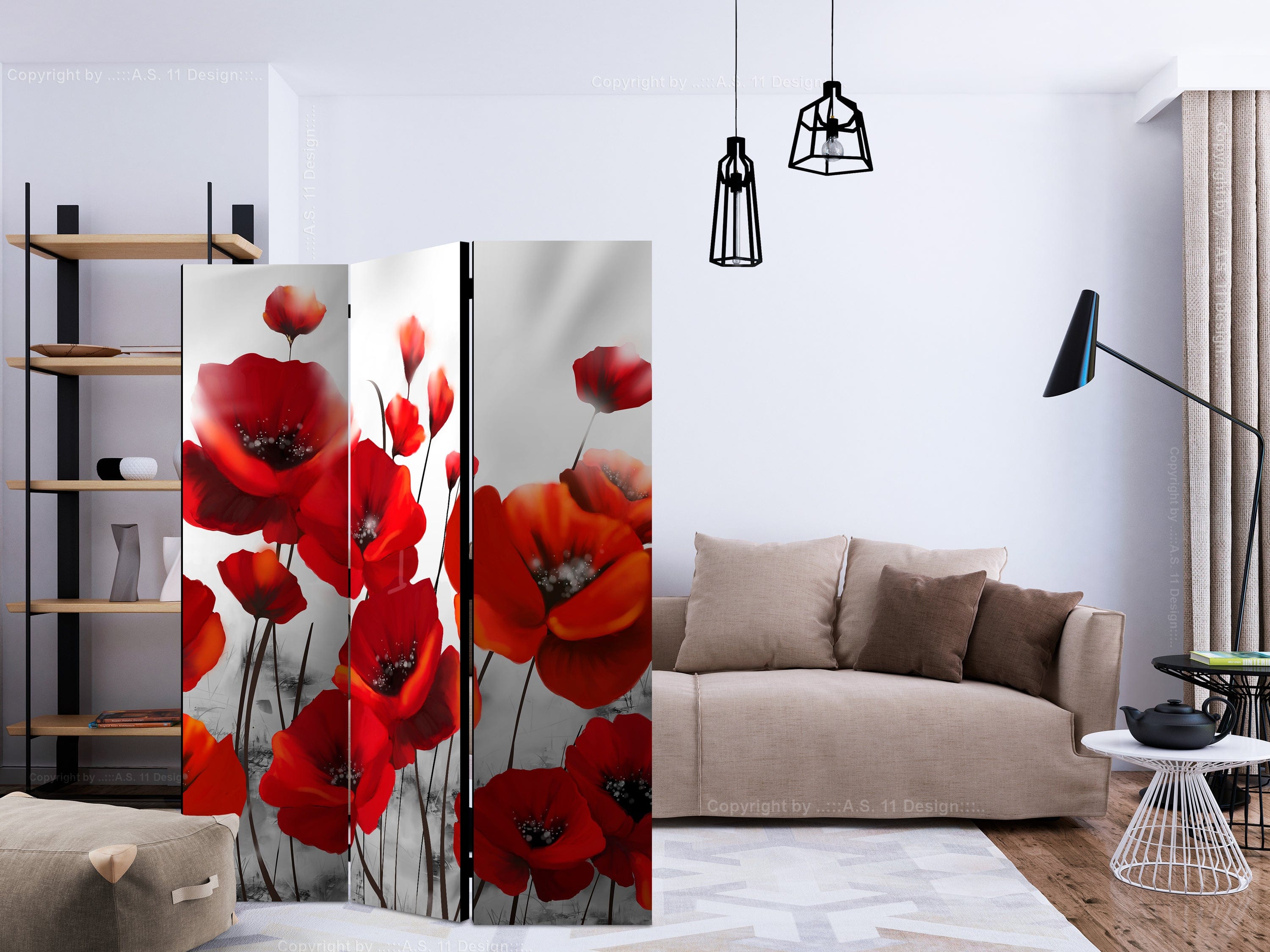 Aizslietnis 3-daļīgs - Magones mēness gaismā 2 .versija (135x172cm) 135x172 cm Home Trends