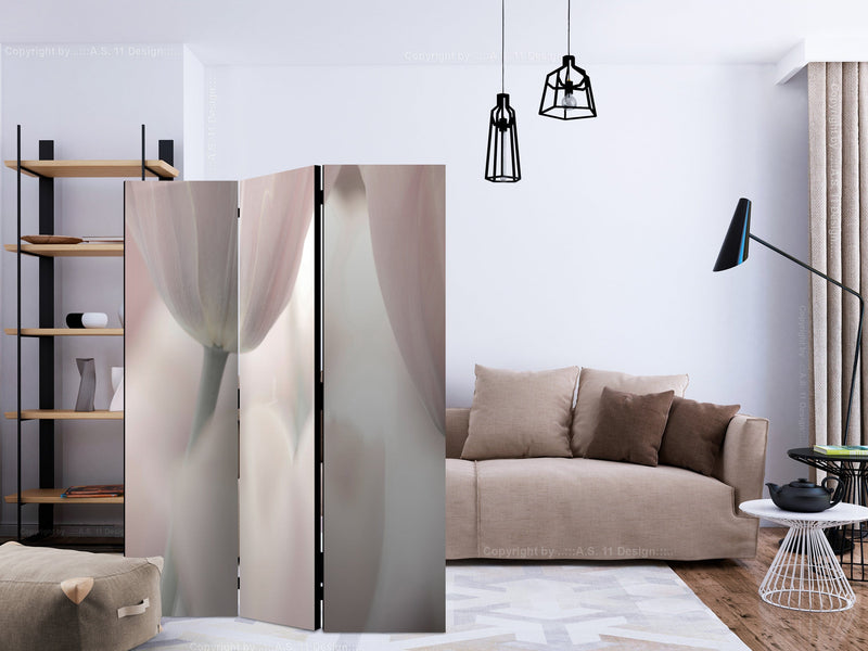 Aizslietnis 3-daļīgs - Mākslinieciskās tulpes II- melnbaltā krāsā (135x172cm) 135x172 cm Home Trends