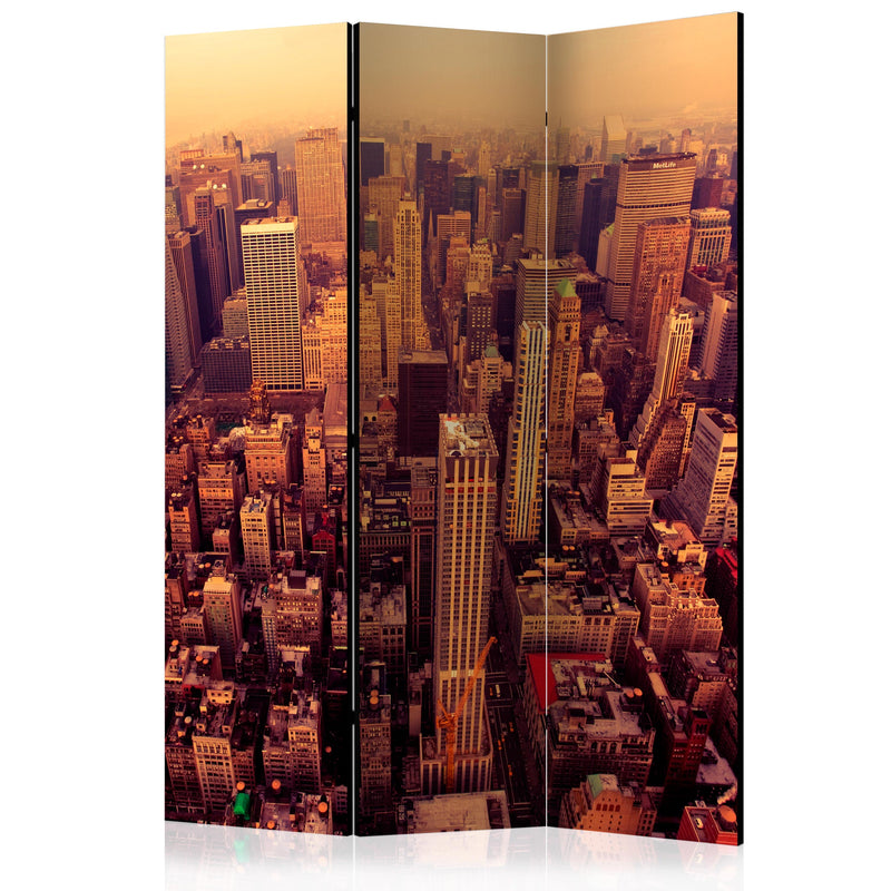Aizslietnis 3-daļīgs - Manhetenas skats no putna lidojuma, Ņujorka (135x172cm) 135x172 cm Home Trends