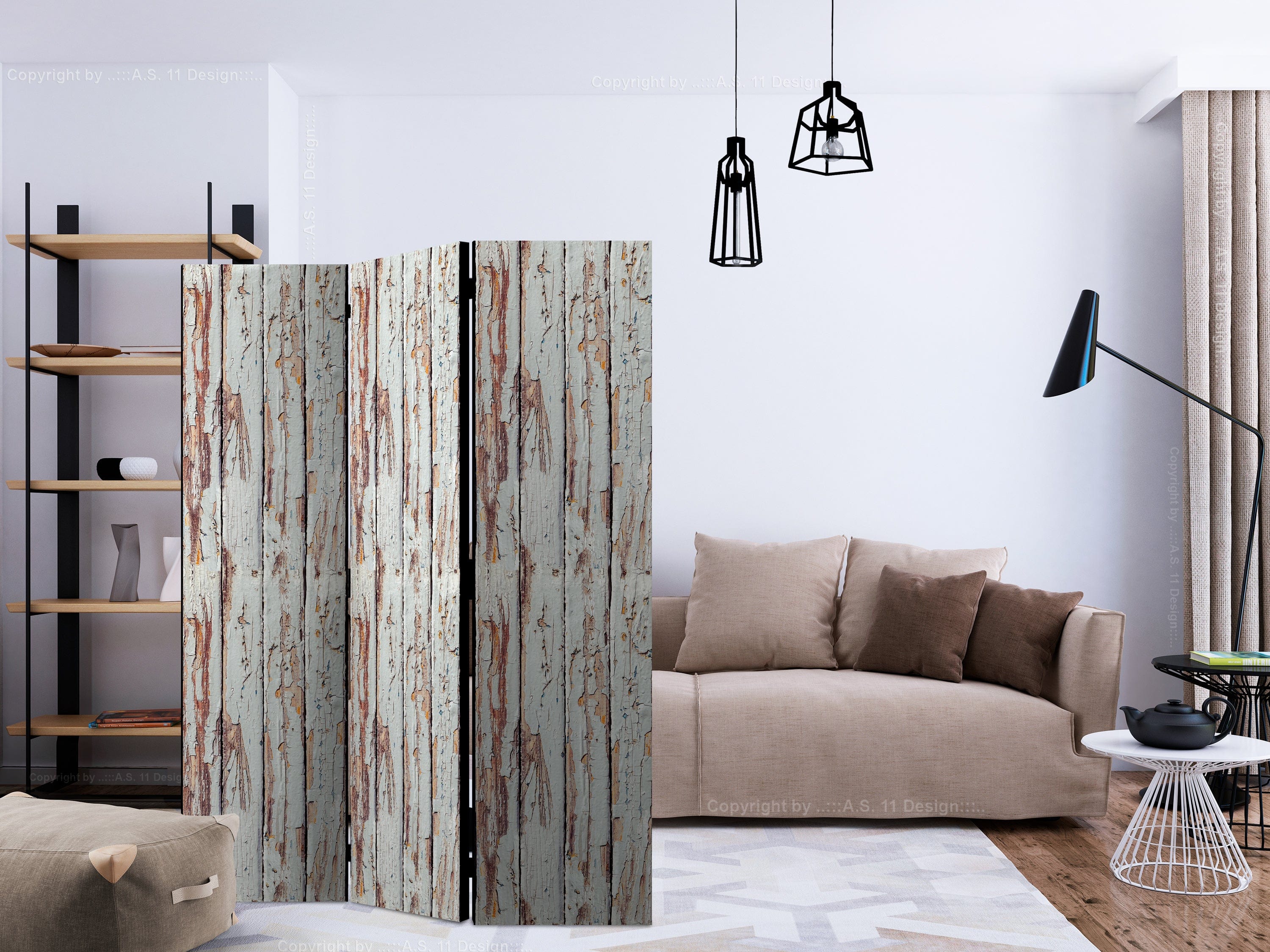 Aizslietnis 3-daļīgs - Meža iedvesma (135x172cm) 135x172 cm Home Trends