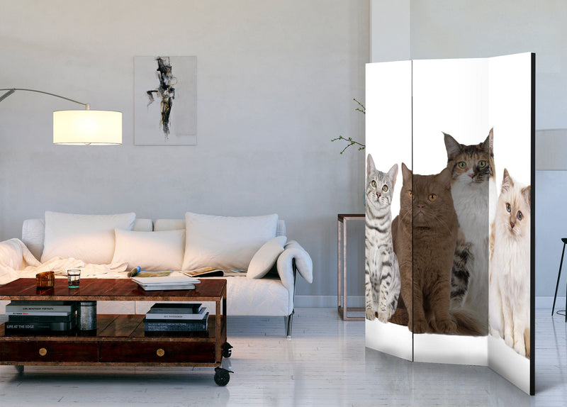 Aizslietnis 3-daļīgs - Mīļie kaķi (135x172cm) 135x172 cm Home Trends