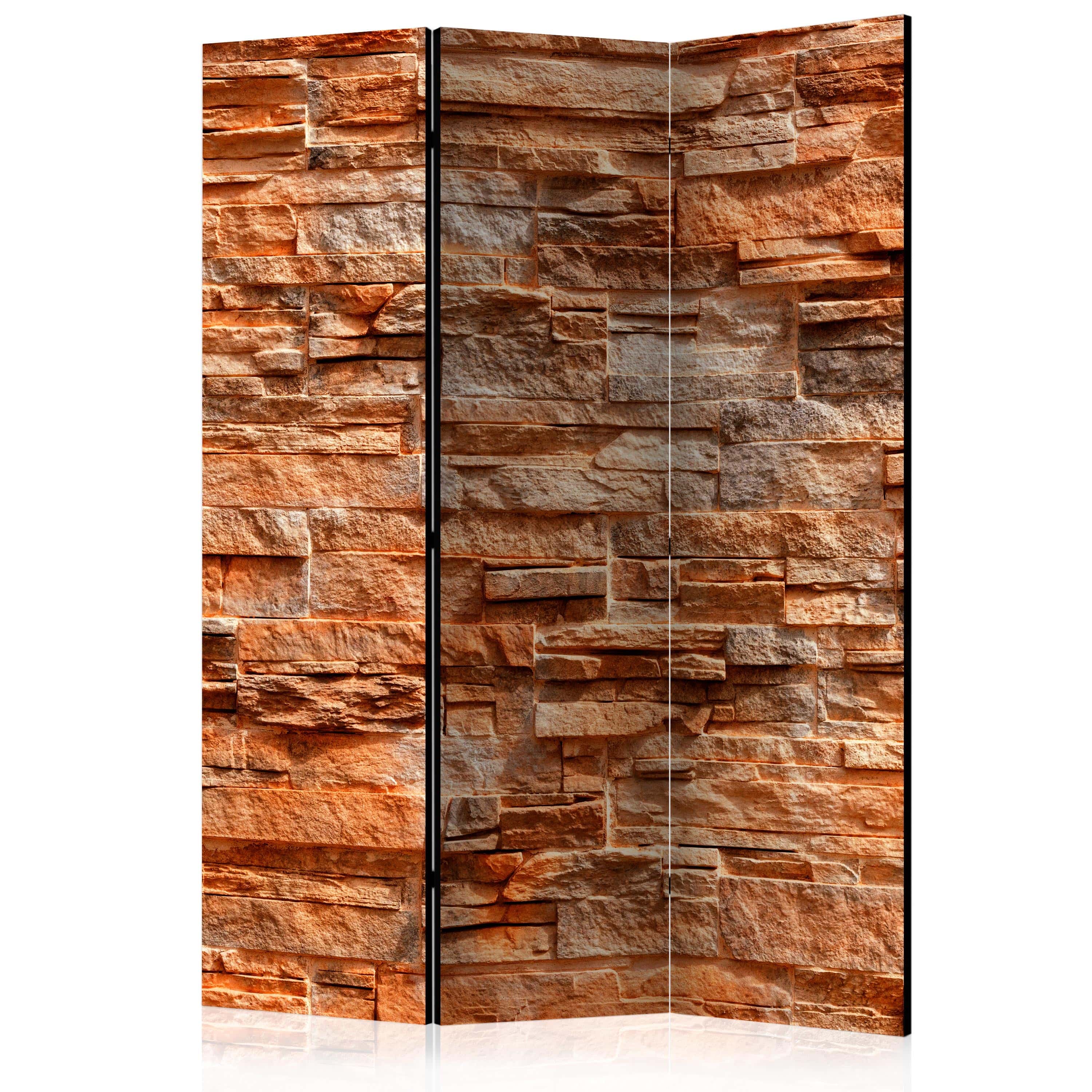 Aizslietnis 3-daļīgs - Oranžs akmens (135x172cm) Home Trends