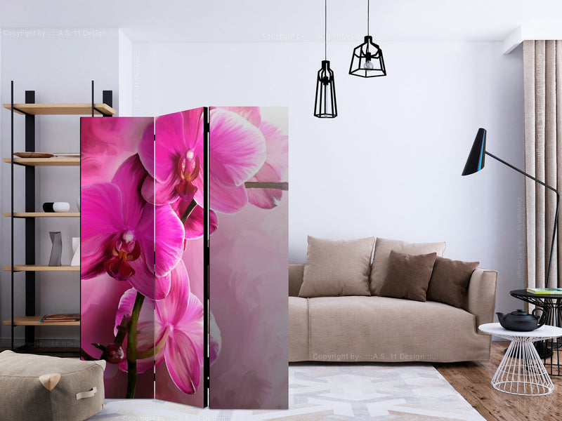 Aizslietnis 3-daļīgs - Rozā orhideja (135x172cm) 135x172 cm Home Trends