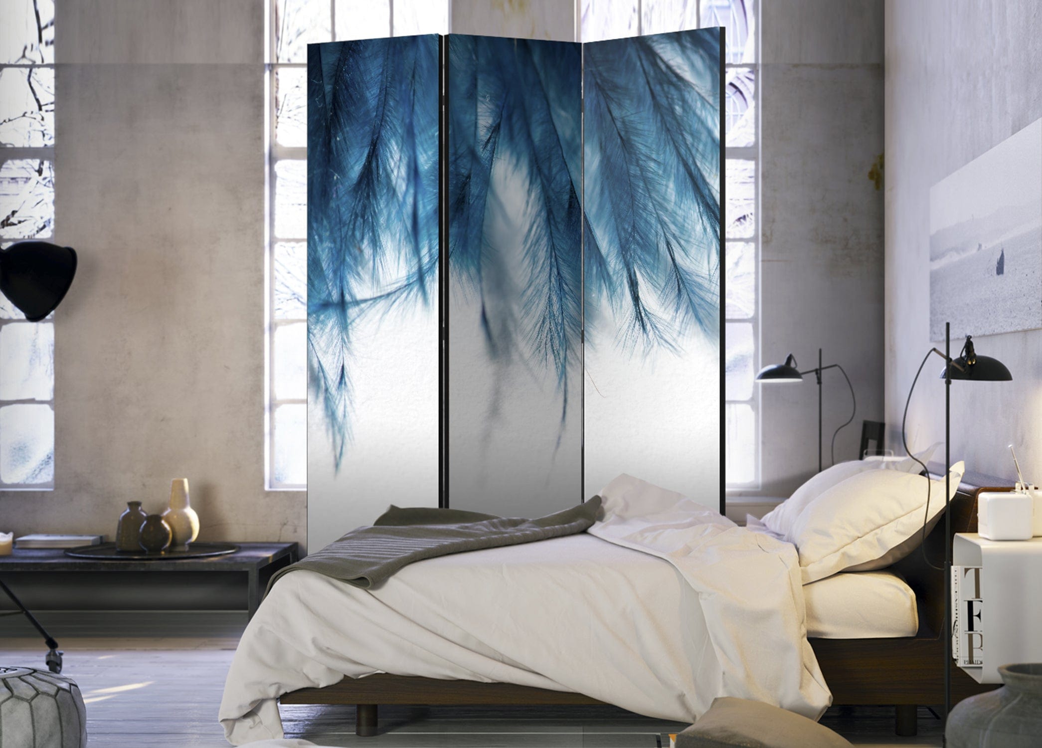 Aizslietnis 3-daļīgs - Safīra spalvas (135x172cm) 135x172 cm Home Trends
