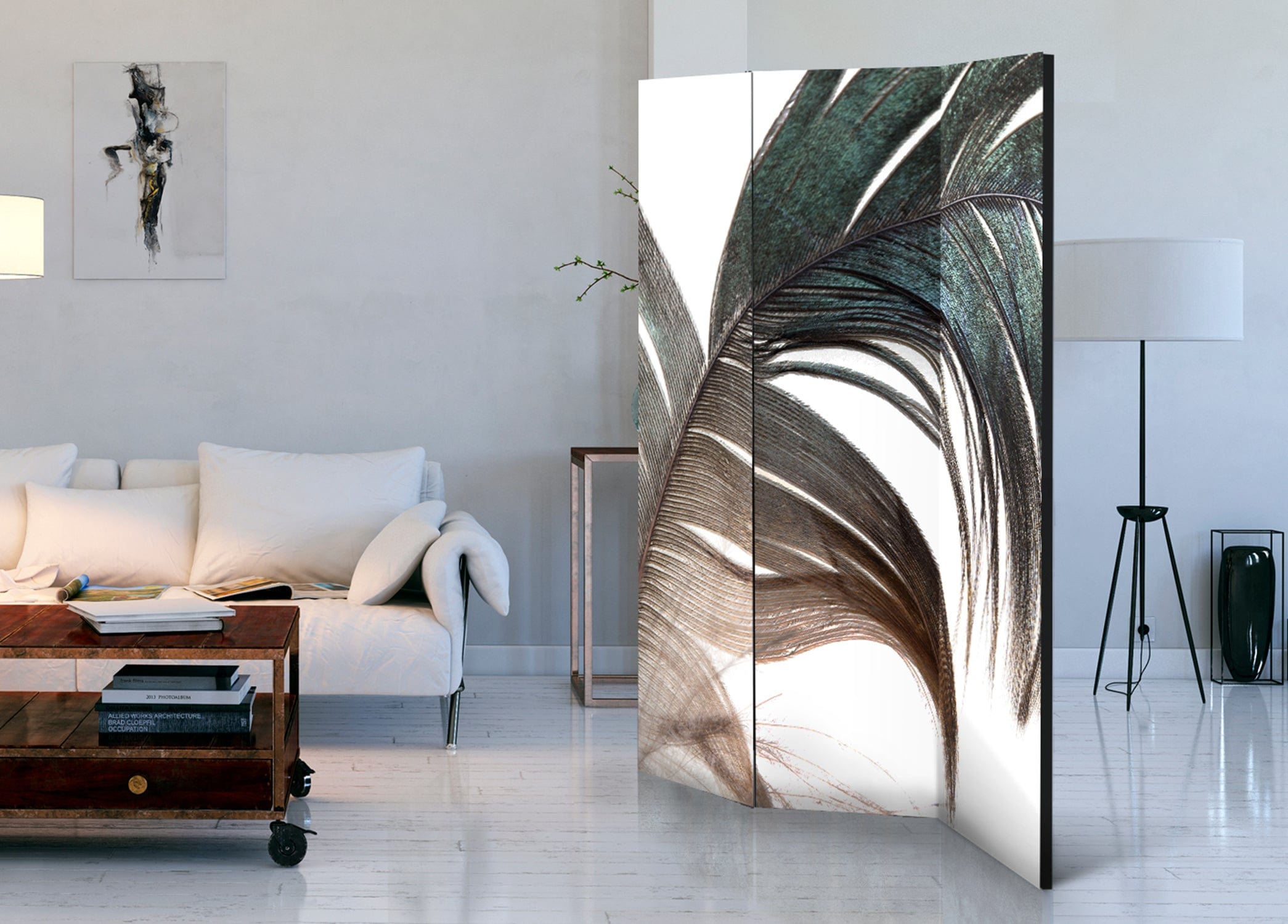 Aizslietnis 3-daļīgs - Skaista spalva (135x172cm) 135x172 cm Home Trends