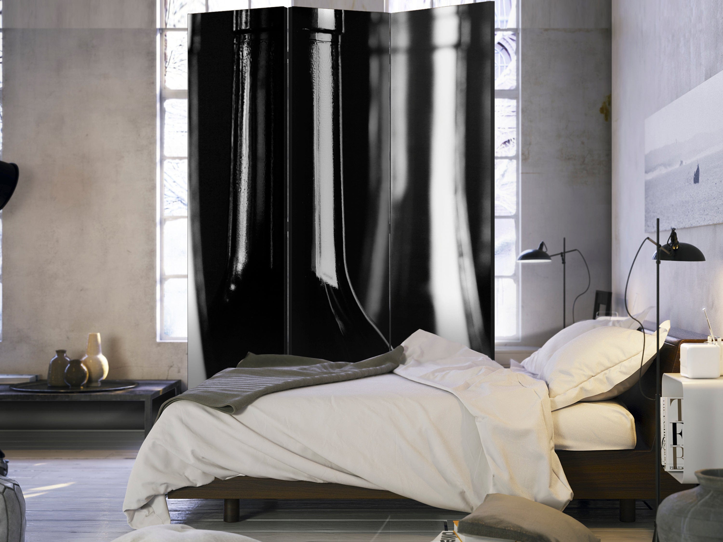 Aizslietnis 3-daļīgs - Vīna pudeles (135x172cm) 135x172 cm Home Trends