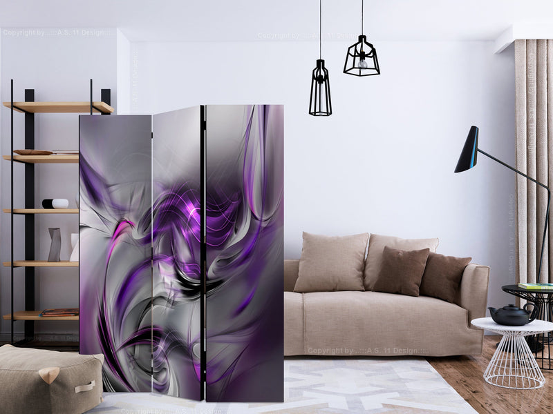 Aizslietnis 3-daļīgs - Violetie virpuļi 3 (135x172cm) 135x172 cm Home Trends