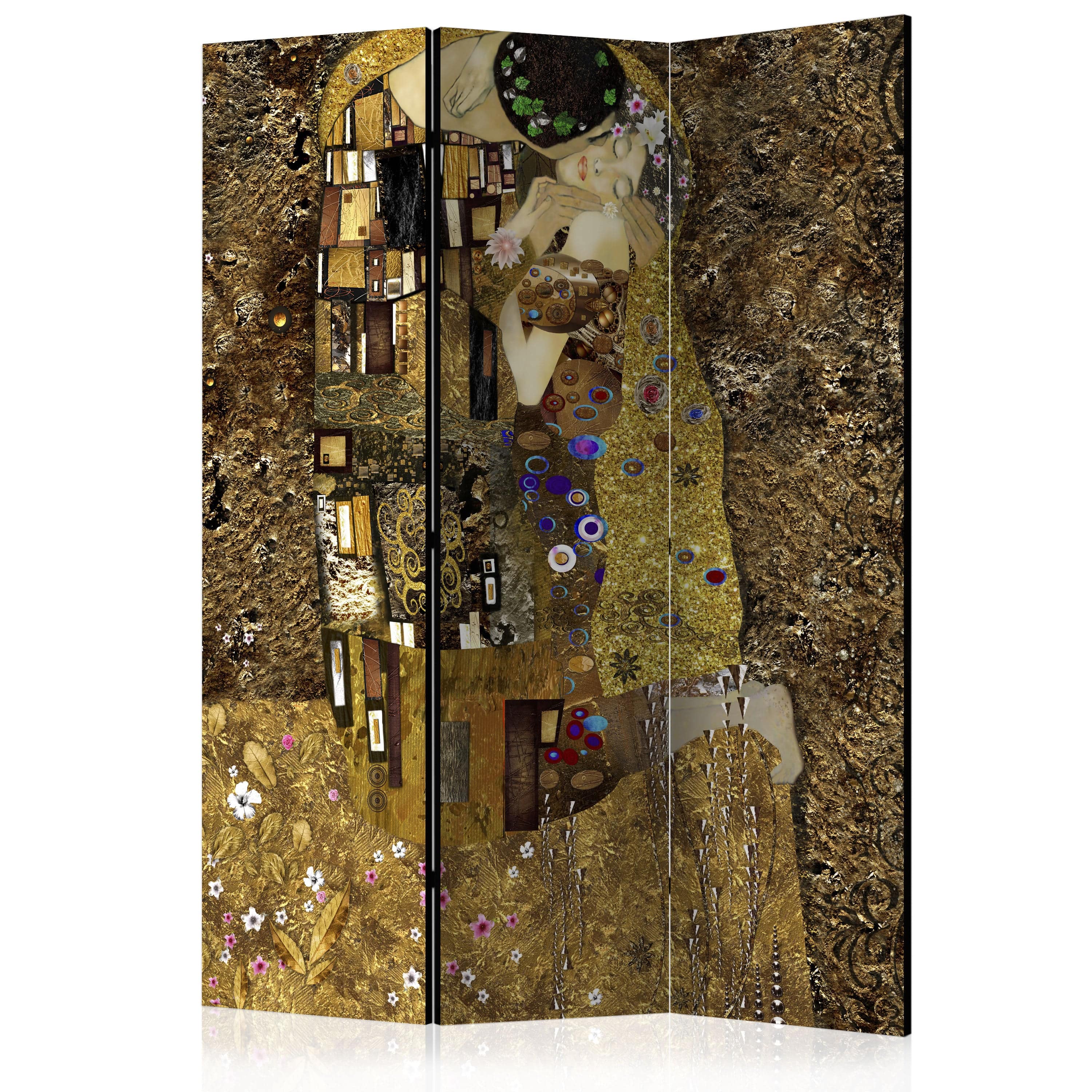 Aizslietnis 3-daļīgs - Zelta skūpsts (135x172cm) 135x172 cm Home Trends
