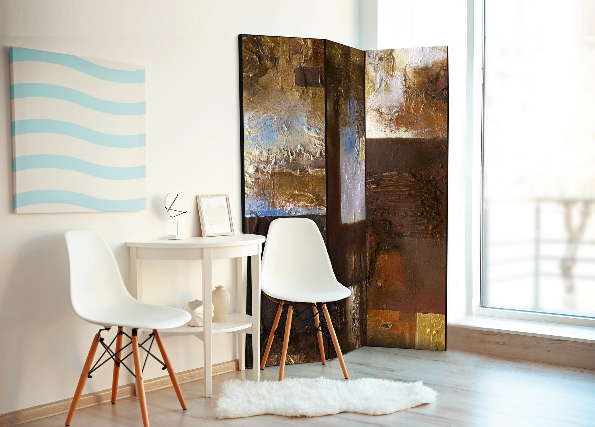 Aizslietnis 3-daļīgs - Ziemas ainava (135x172cm) 135x172 cm Home Trends