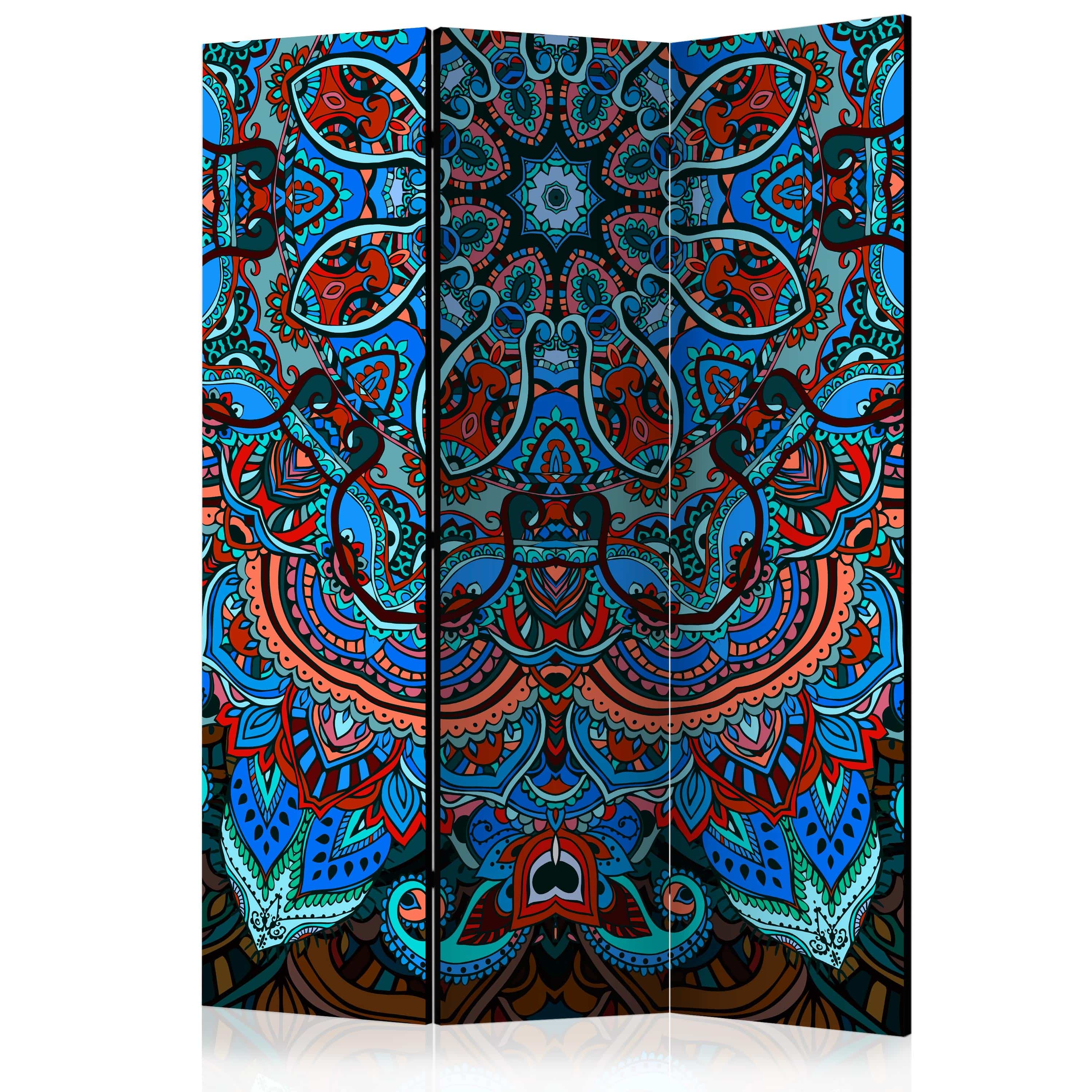 Aizslietnis 3-daļīgs - Zilā fantāzija (135x172cm) 135x172 cm Home Trends