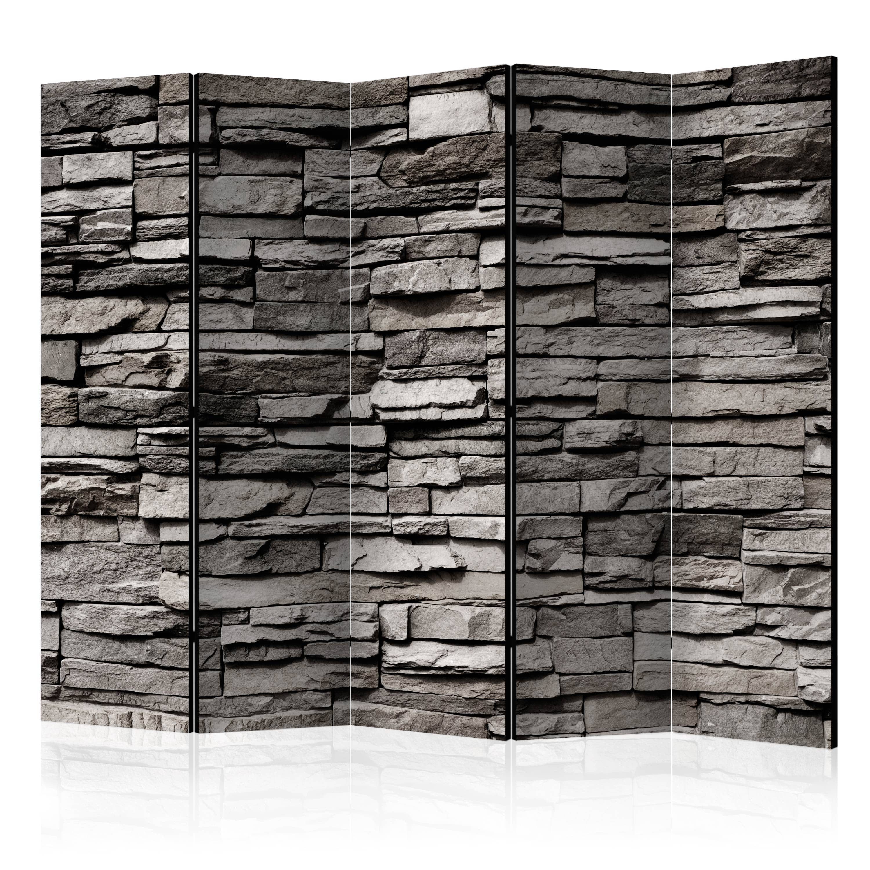 Aizslietnis 5-daļīgs - Akmeņainā fasāde (225x172cm) 225x172 cm Home Trends