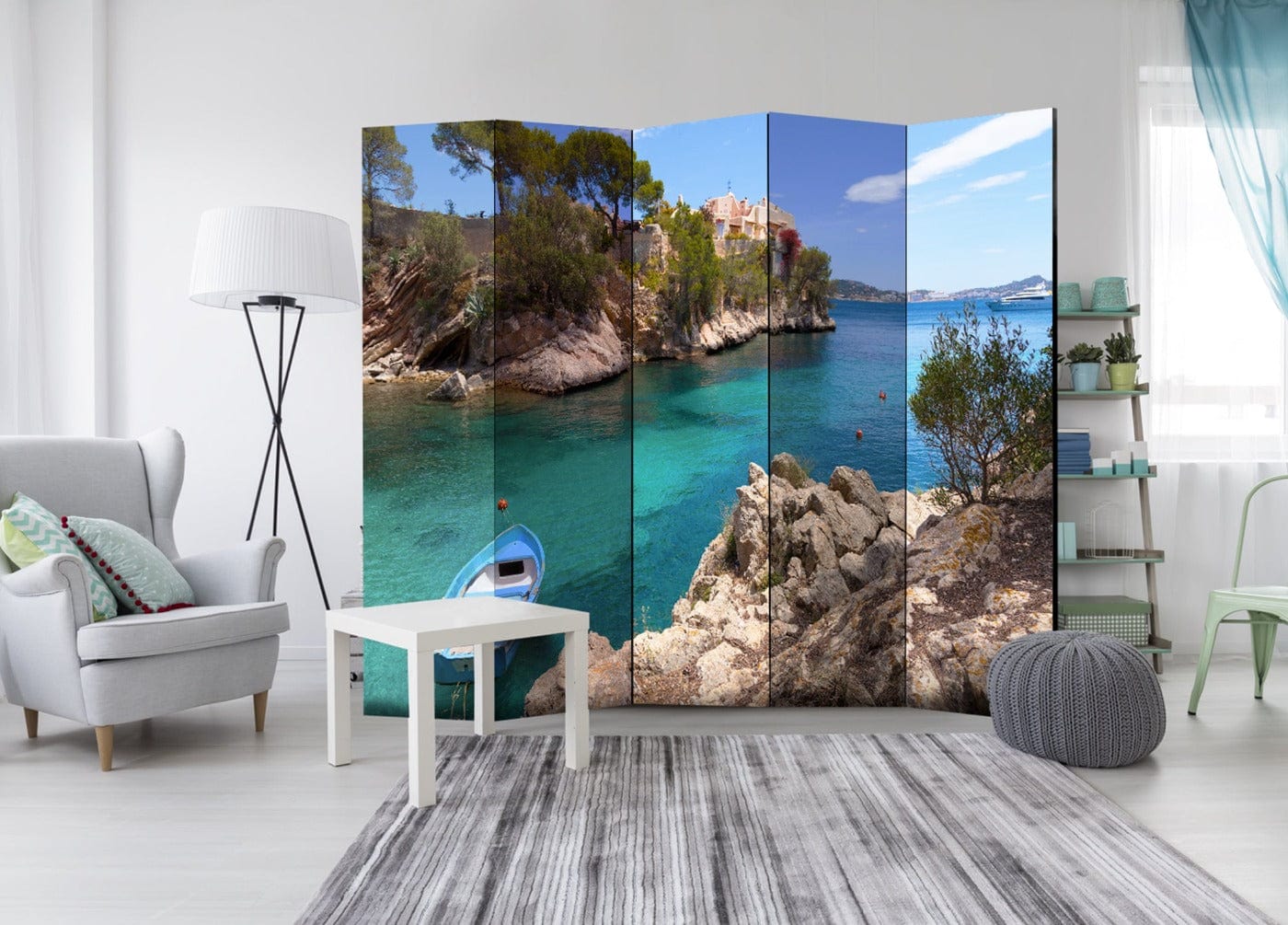 Aizslietnis 5-daļīgs - Atpūta vientulībā (225x172cm) 225x172 cm Home Trends