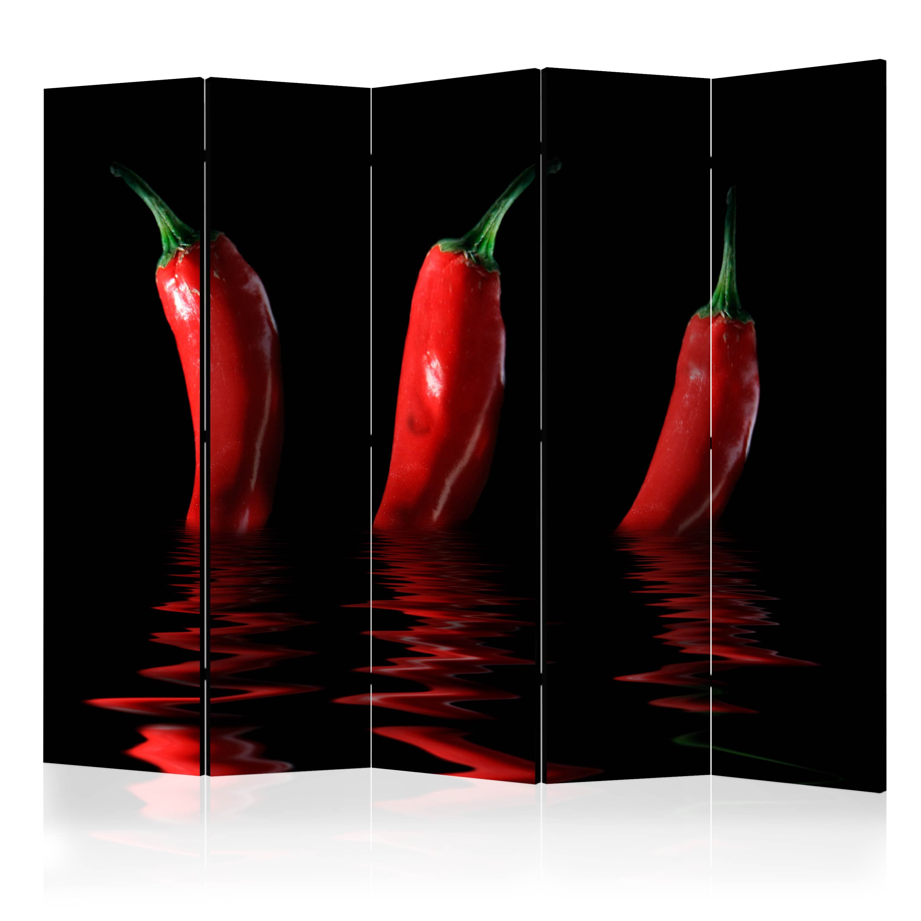 Aizslietnis 5-daļīgs - Čili pipari (225x172cm) Home Trends