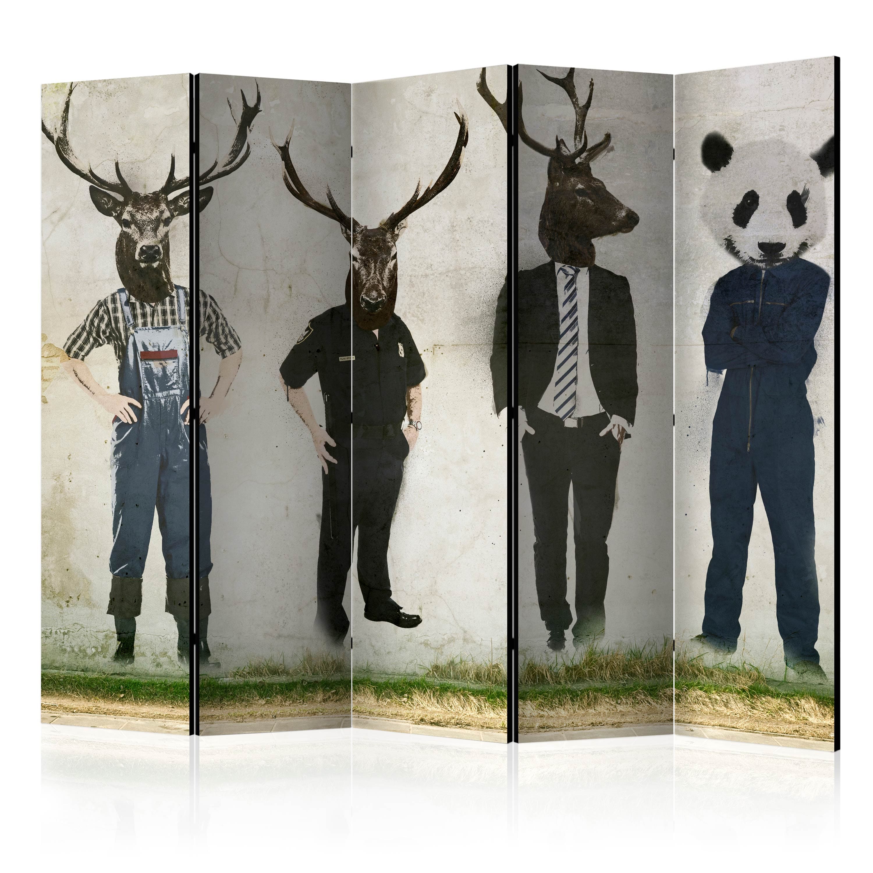 Aizslietnis 5-daļīgs - Cilvēks vai dzīvnieks? (225x172cm) 225x172 cm Home Trends