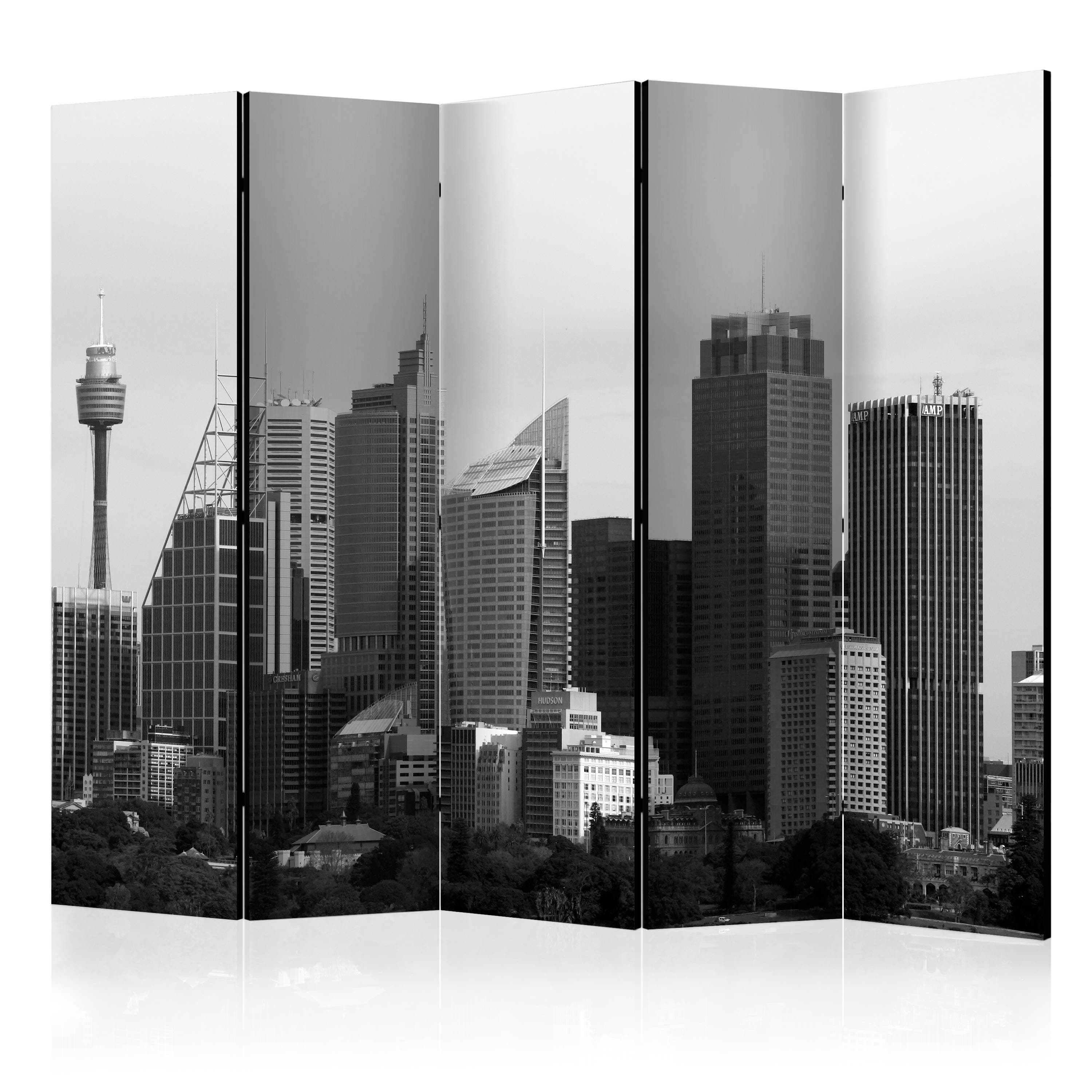 Aizslietnis 5-daļīgs - Debesskrāpji Sidnejā (225x172cm) Home Trends
