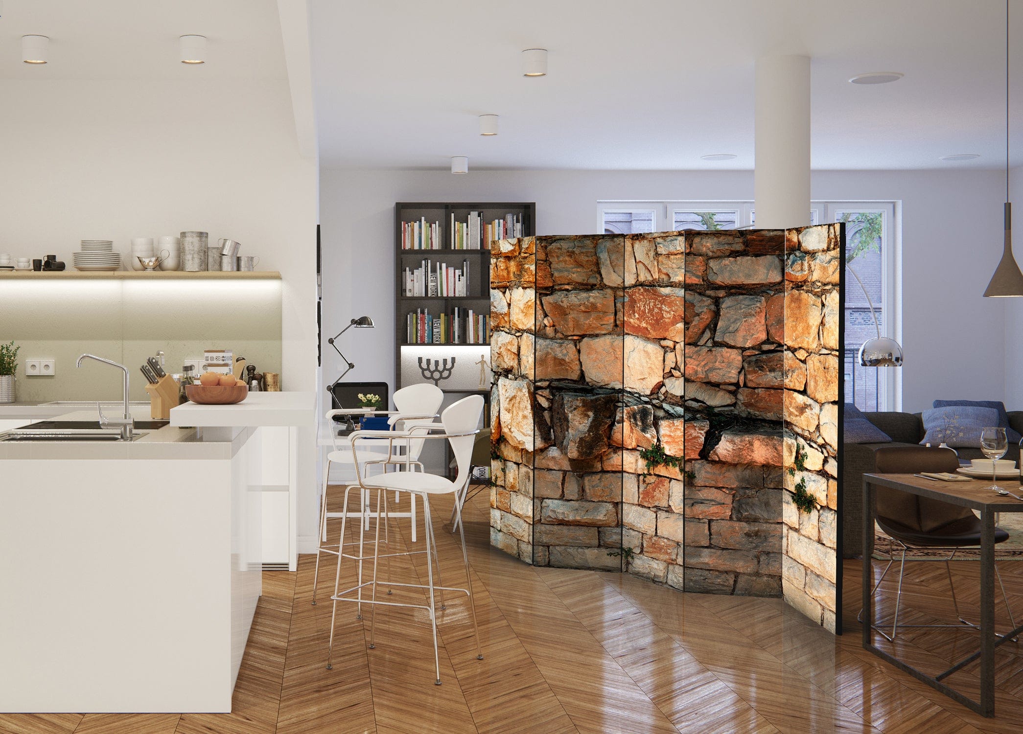 Aizslietnis 5-daļīgs - Dienas prelūdija (225x172cm) Home Trends
