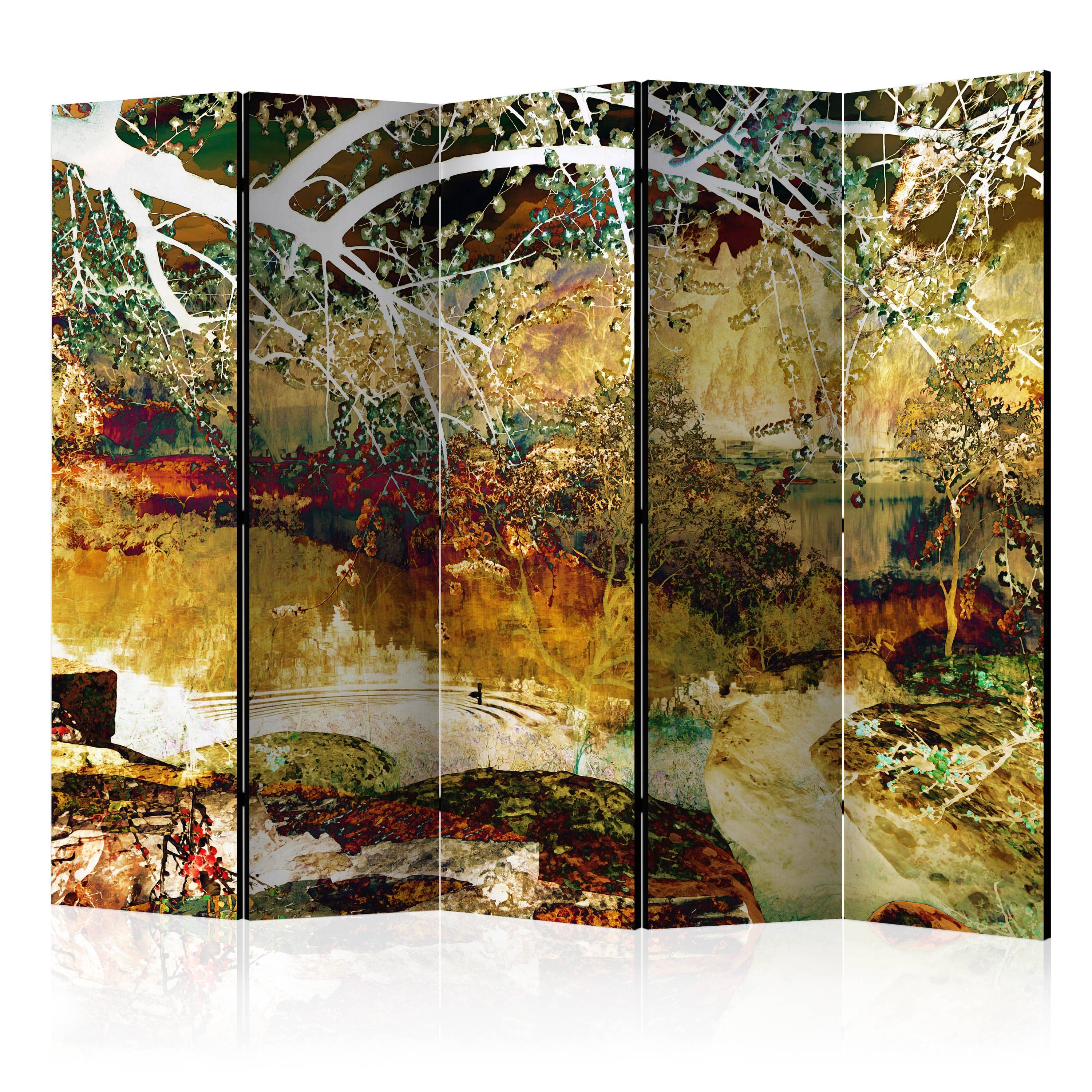 Aizslietnis 5-daļīgs - Dzīvības upe (225x172cm) Home Trends